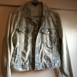 Star jean jacket
